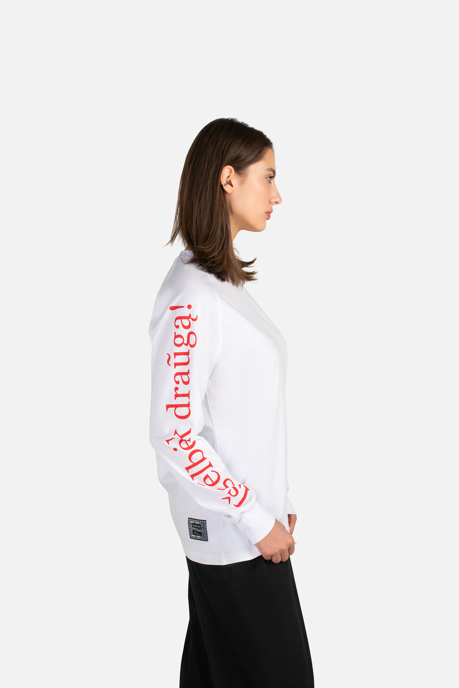 labàdienà X LRT Archyvai long sleeve t-shirt - Išgelbėk draugą